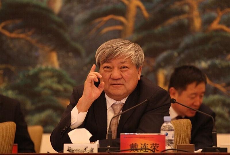 集團董事局主席戴連榮做重要講話