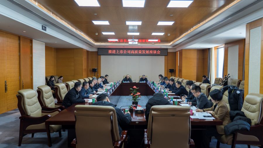 內(nèi)蒙古自治區(qū)黨委金融辦、內(nèi)蒙古證監(jiān)局就推動上市公司高質(zhì)量發(fā)展到遠興公司走訪調(diào)研