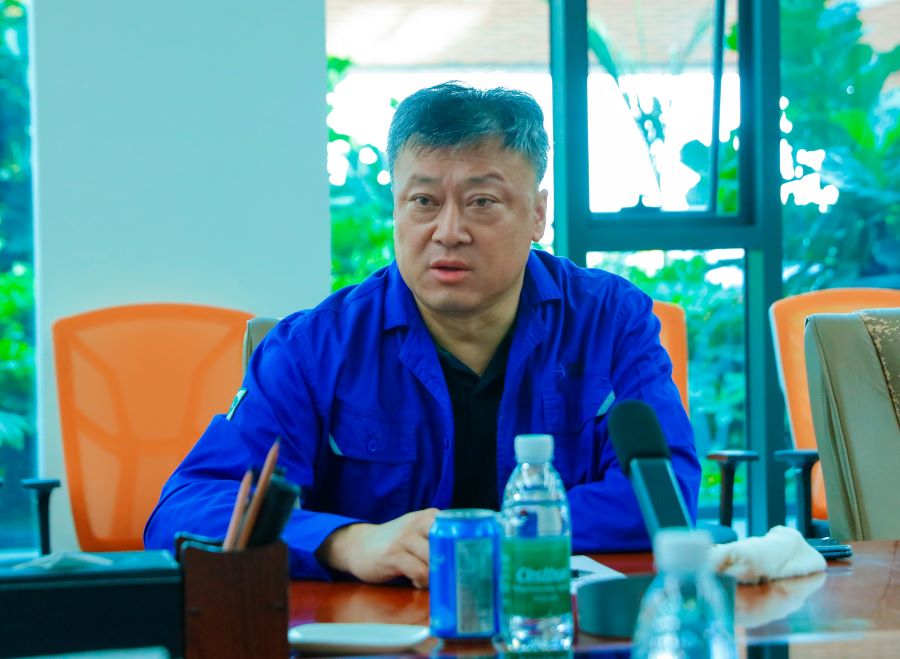 博源集團總裁戴繼鋒到博源銀根礦業公司調研指導工作